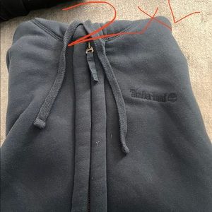 Timberland zip up hoodie